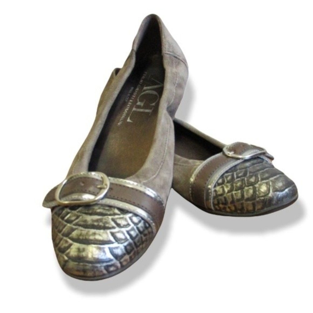 AGL Capped Toe ballet flats C-12
